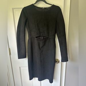 BCBGMaxAzria Bodycon dress with cutout, Black size M